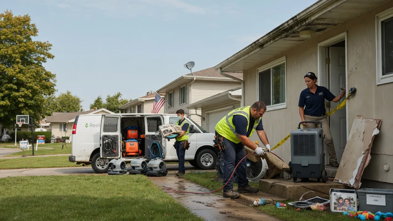 Water Damage Restoration in Olin, IA near me